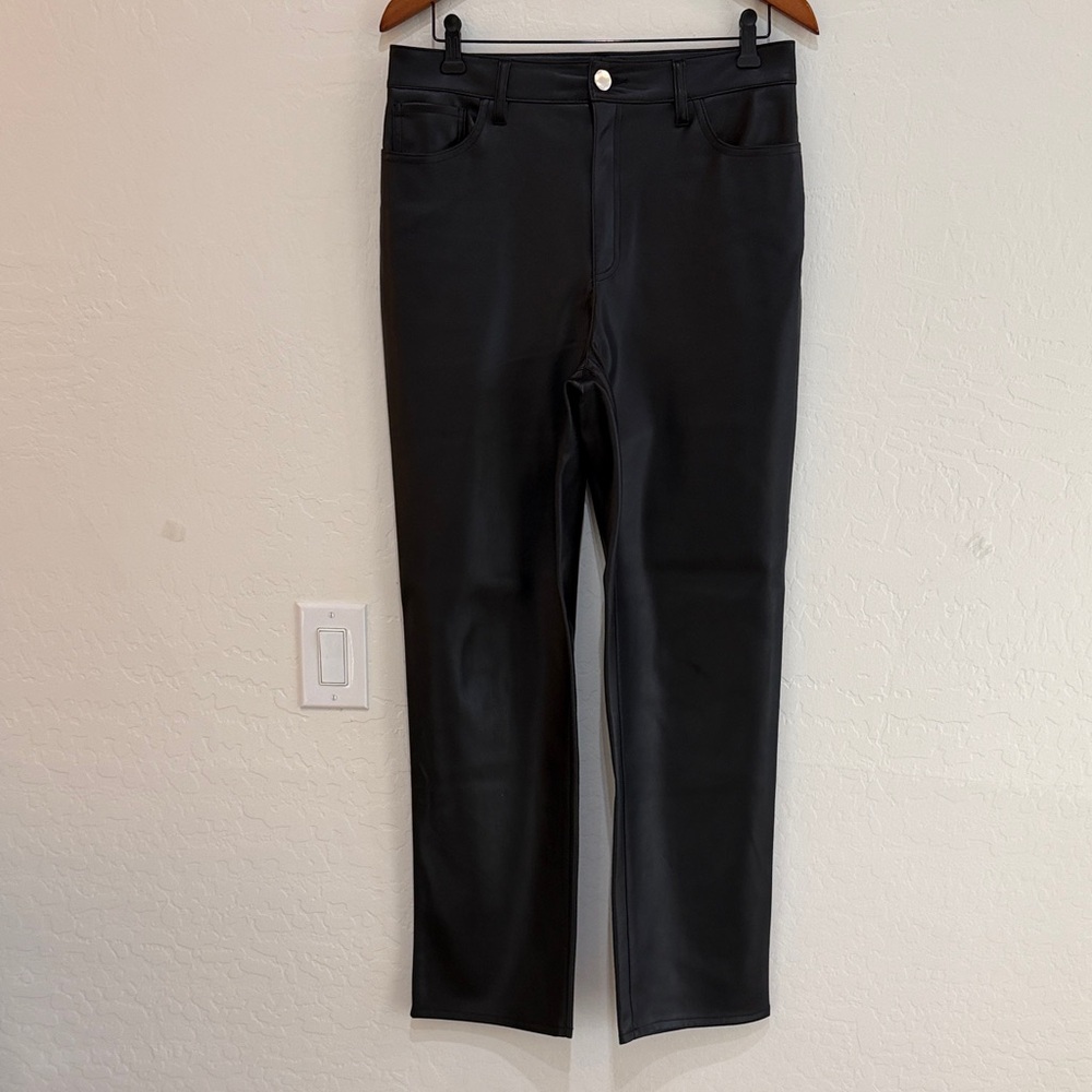 INC International Concepts Black Straight Leg Pants